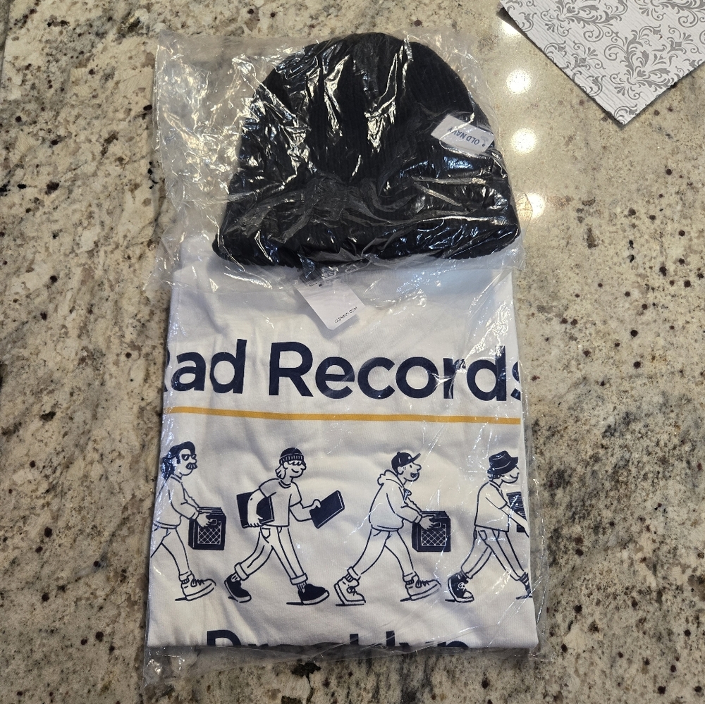 Graphic Tee + Beanie Combo
